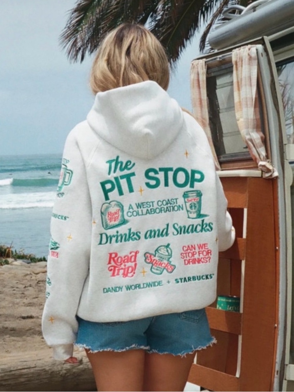 Dandy x Starbucks hoodie 💚